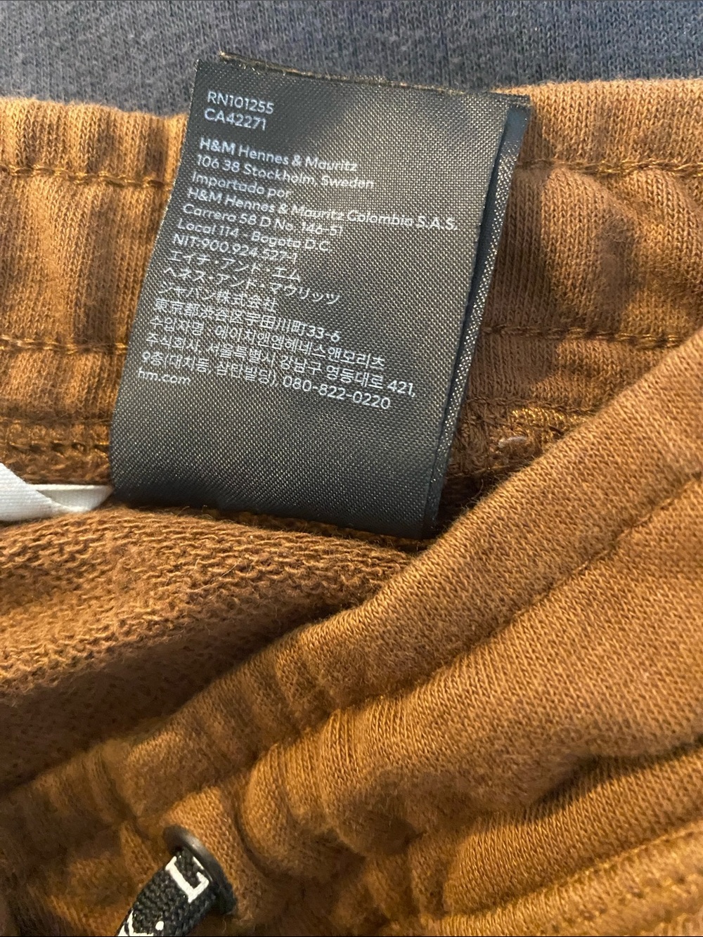 H&M Kids Tech Zip Joggers - Muted Brown - Size 4-5T (EUC) - Picture 11 of 11